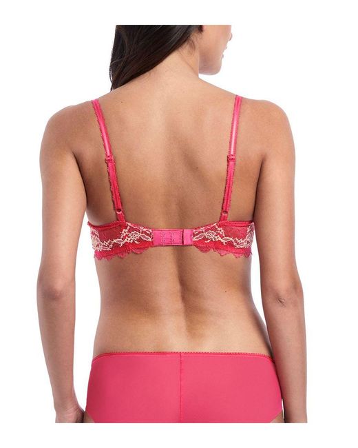Wacoal Red Lace Perfection Underwire Bra