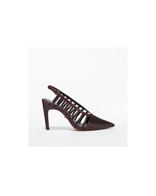 Reiss White Womenss Daphne Court Shoes