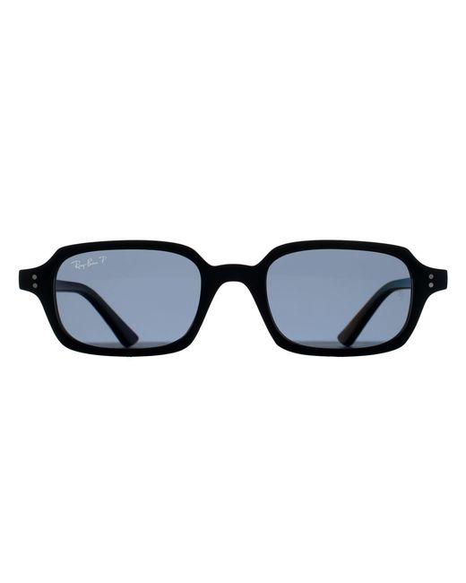 Ray-Ban Blue Rectangle Dark Polarized Rb4455 Zuri