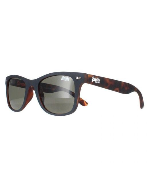 Superdry Gray Square Matte Havana Rookie for men