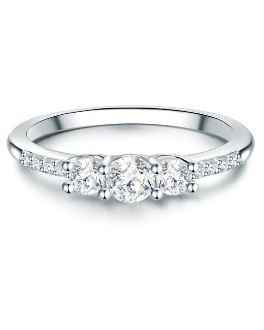 Tresor 1934 Metallic Trilani Sterling Ring