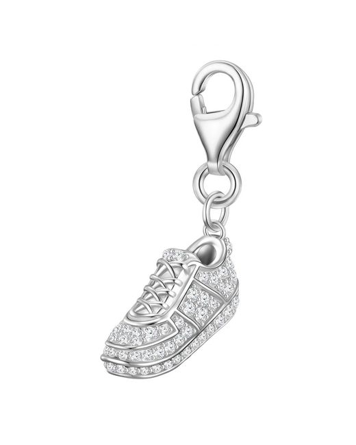 Glanzstücke München White Damen Charm 925/- Sterling Silber