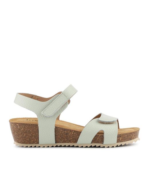 Jones Bootmaker Metallic Joanie Leather Sandals
