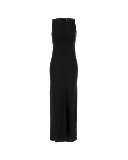 AMI Jersey Jurk in het Black