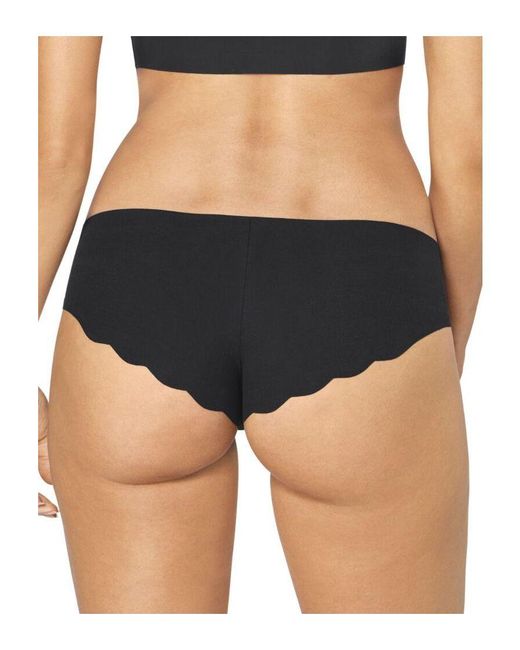 Sloggi Black Zero Cotton 2 Pack Hipster Brief
