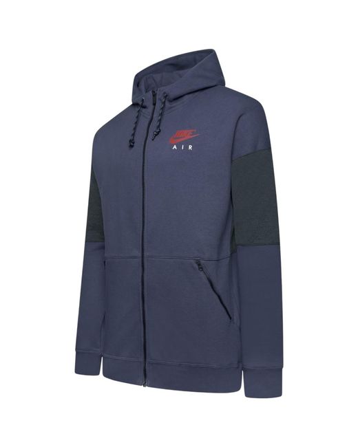 Nike Blue Air Zip Through Tracksuit Cotton for men