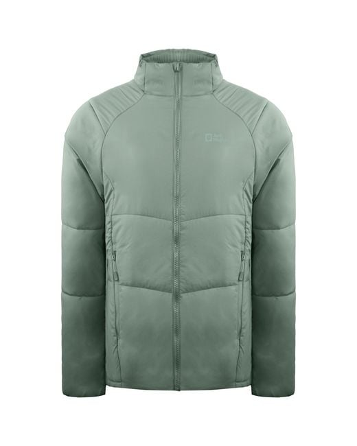 Jack Wolfskin Green Bergland Padded Jacket