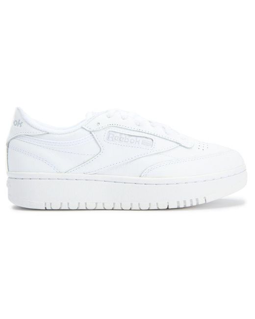 Reebok White Club C Double Trainers