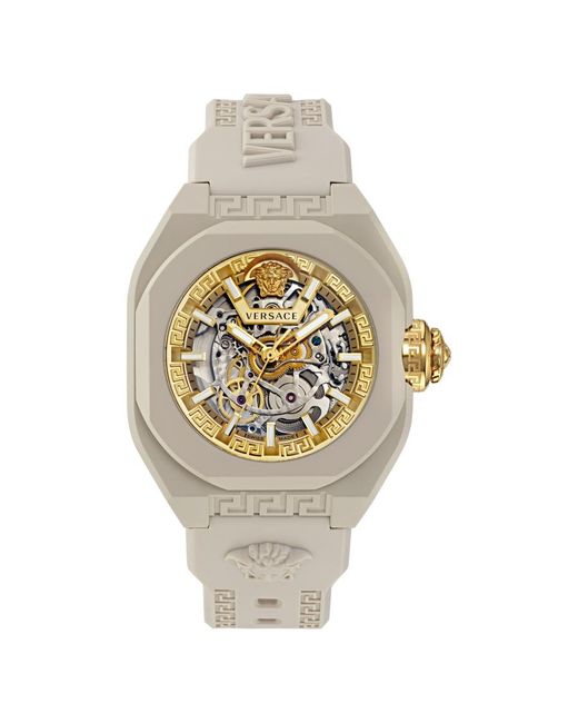 Versace Metallic V-legend 's Beige Watch Ve7l00223