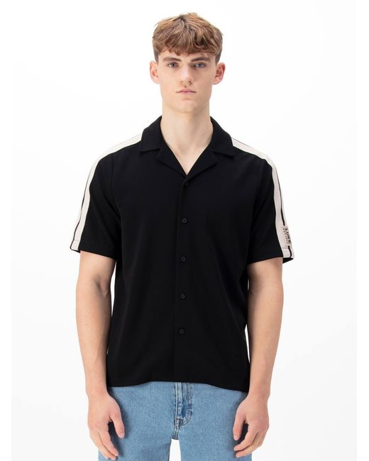 Luke 1977 Black Peking Shirt for men