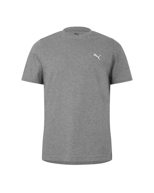 PUMA Gray Logo Multipack T-Shirt for men