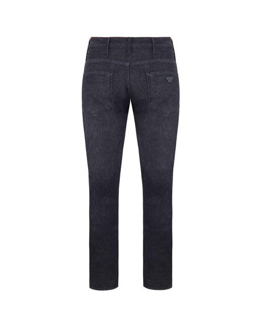 Emporio Armani Blue J06 Slim Fit Jeans for men
