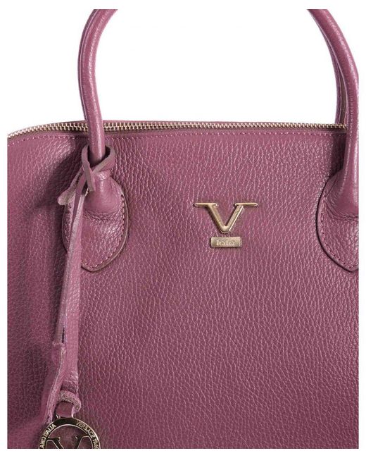 Versace 19.69 Abbigliamento Sportivo Purple V Shoulder Bag Bc10880 Dollaro Prugna