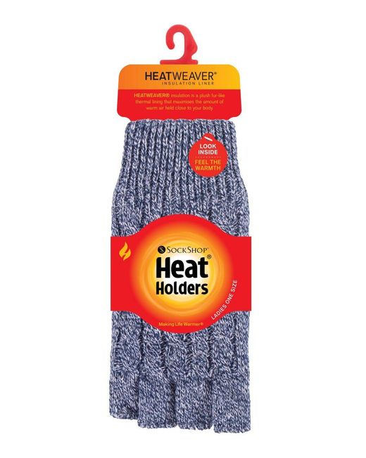 Heat Holders Blue Heat Holders Womens