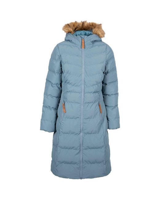 Trespass Blue Ladies Audrey Padded Jacket (Pewter)