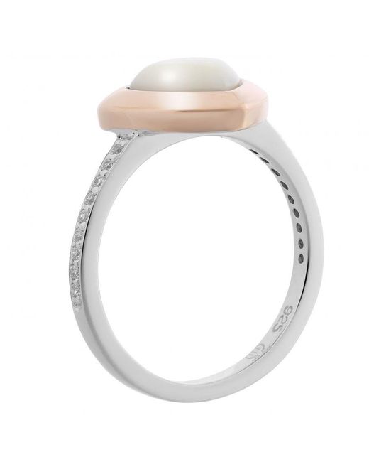 Orphelia Metallic 925 Sterling Ring