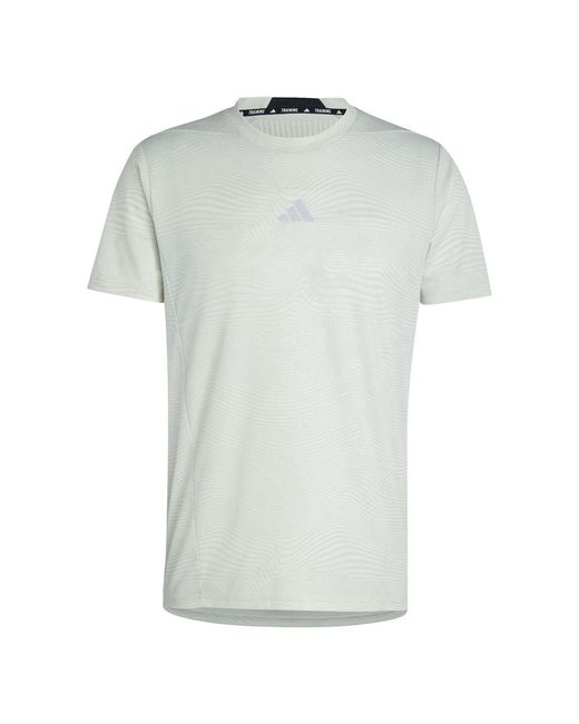 Adidas Gray D4T Heat.Rdy Hiit Training T-Shirt for men