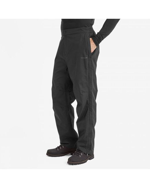 TOG24 Black Wigton Waterproof Trousers Polyamide for men