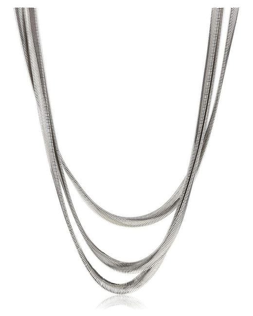 Tommy Hilfiger Metallic Stainless Steel Necklace