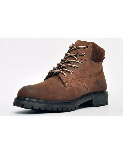 Red Tape Brown Oaktrak Baxter Leather By for men