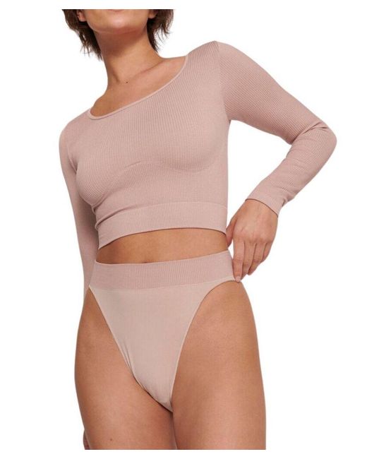 Sloggi Pink Ever Infused Aloe Long Sleeved Top