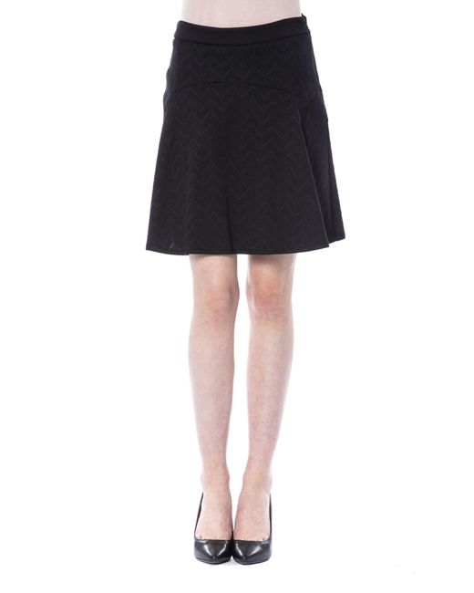 Byblos Zwarte Polyester Rok in het Black