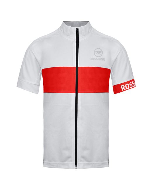 Rossignol White Short Sleeve Zip Up/ Classic T-Shirt Rlewy13 389