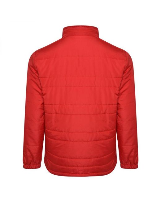Umbro Red Club Essential Bench Jacket (Vermillion) for men