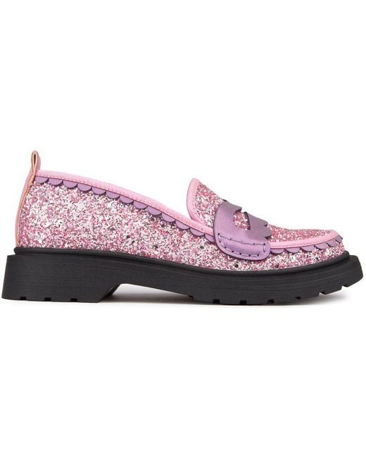 Irregular Choice Purple Old Dawg Shoes