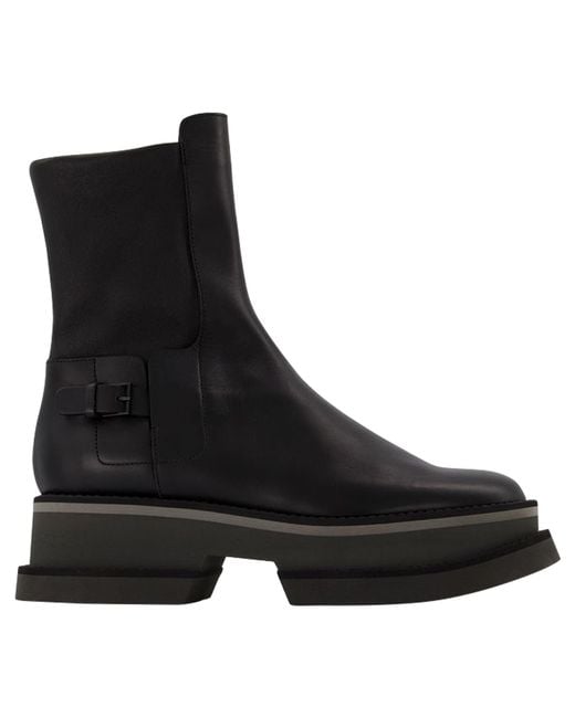 Robert Clergerie Black Bey Boots