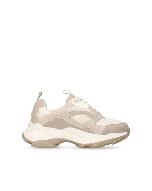 KG by Kurt Geiger White Lila Lace Up Sneakers