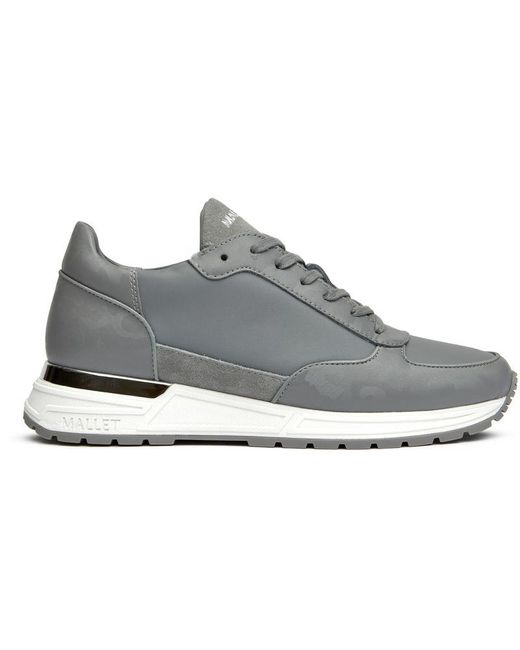 Mallet Gray Popham Lite Trainers for men