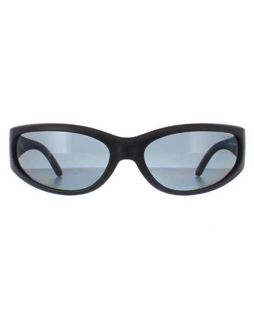 Arnette Blue Oval Matte Dark Polarized An4302 Catfish