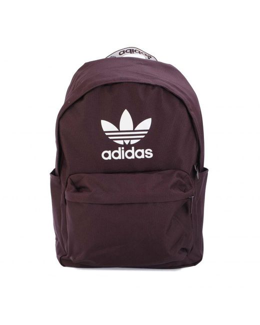 Adidas Originals Purple Accessories Adicolor Backpack for men