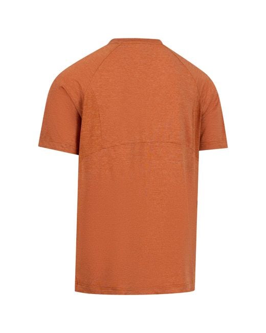 Trespass Orange Conall Dlx T-Shirt (Burnt Marl) for men