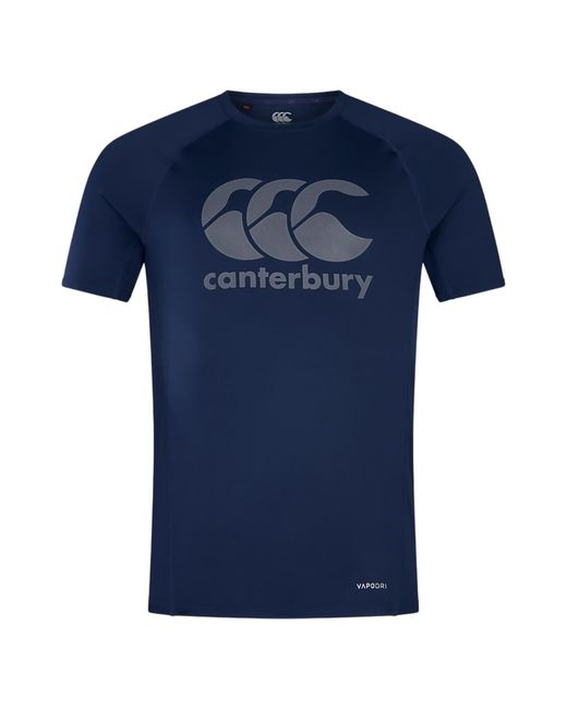 Canterbury Blue Big Logo Super Light T-Shirt for men