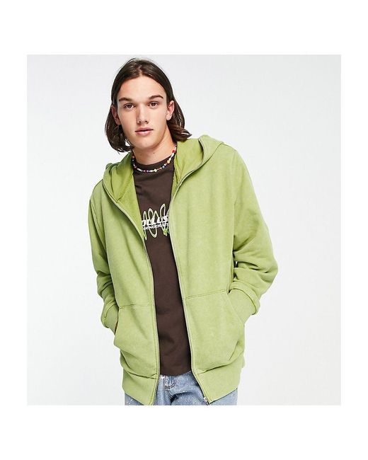 Collusion Green Balaclava Hoodie for men