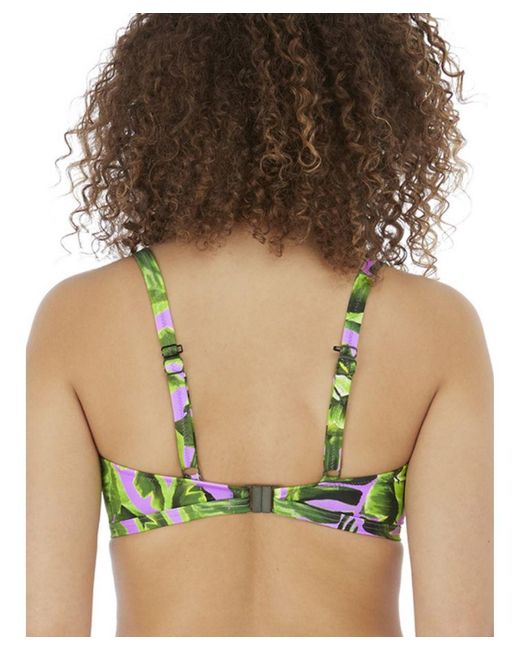 Freya Green Jungle Oasis Bandeau Bikini Top
