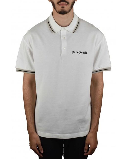 Palm Angels Polo in het Gray voor heren