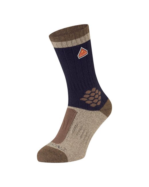 SealSkinz Blue Recycled Wool Mid Colour Block Hiking Socks For And