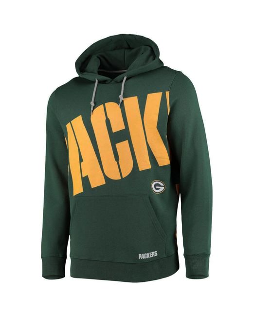 Fanatics Green Bay Packers Hoodie Cotton for men