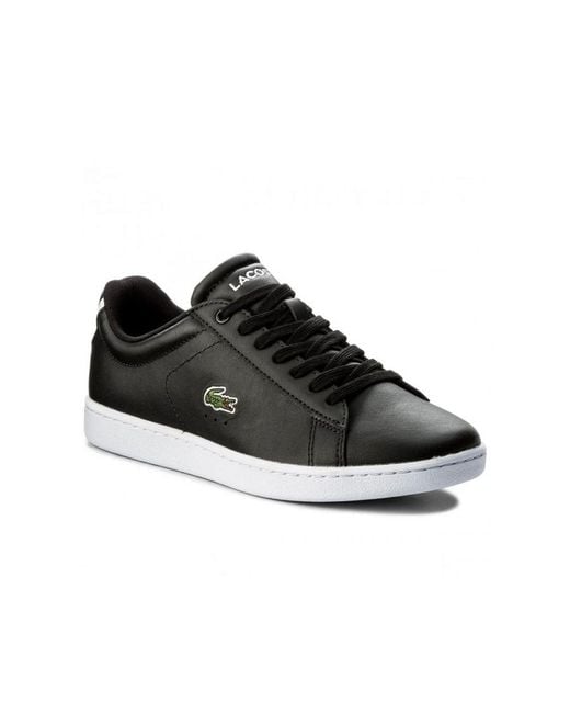 Lacoste Carnaby Evo Bl 1 Spw Black Trainers Leather