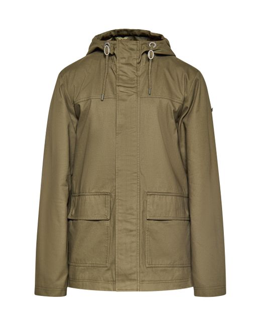 Dreimaster Anorak Militaire Olijf in het Green voor heren