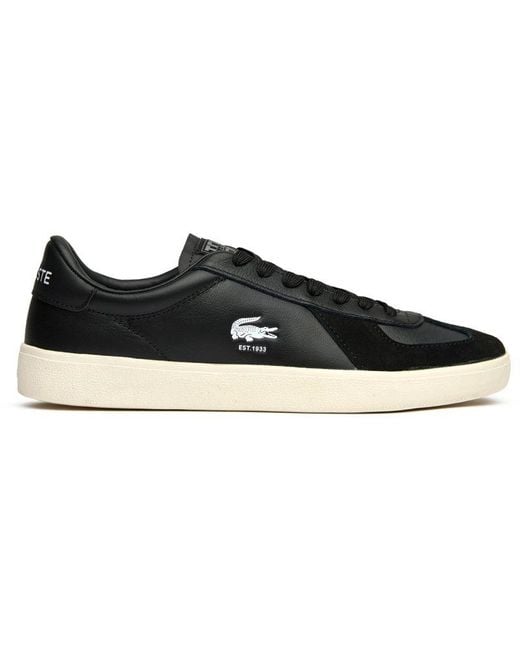 Lacoste Black Baseshot Trainers for men