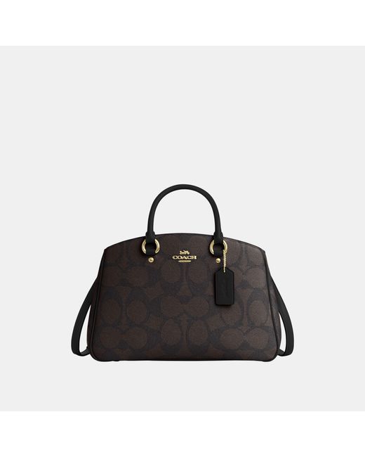 COACH Black Savannah Carryall