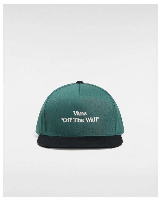 Vans Green Quoted Snapback Hat