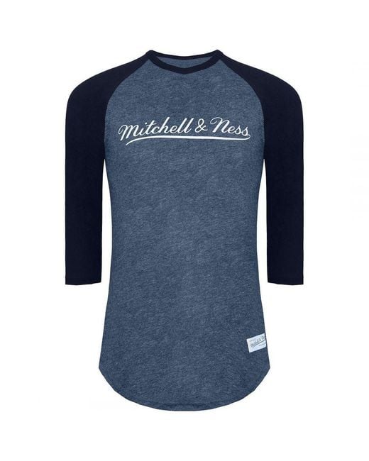 Mitchell & Ness Blue Logo Top for men
