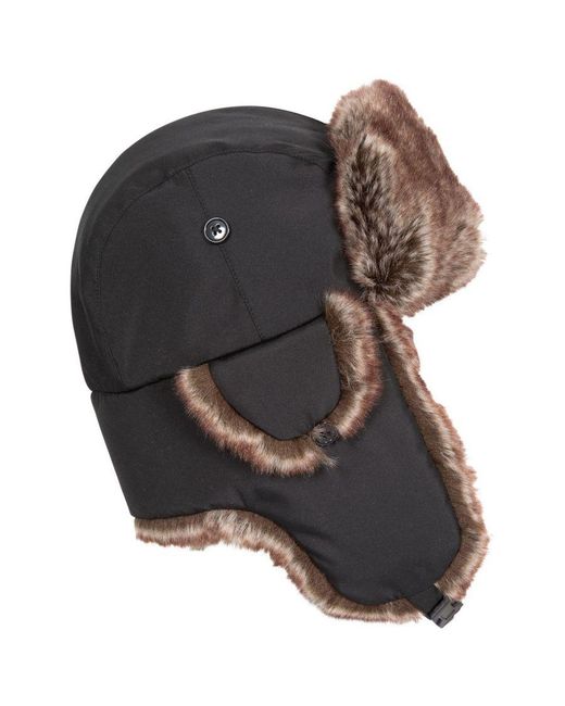 Trespass Brown Adult Dapper Bomber Hat