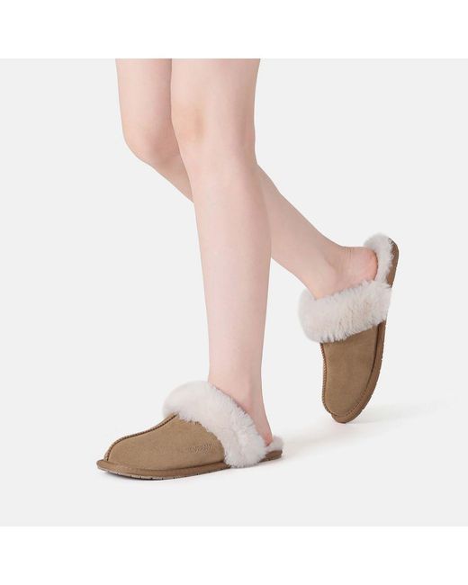 EVER AU Brown Harrier Slippers