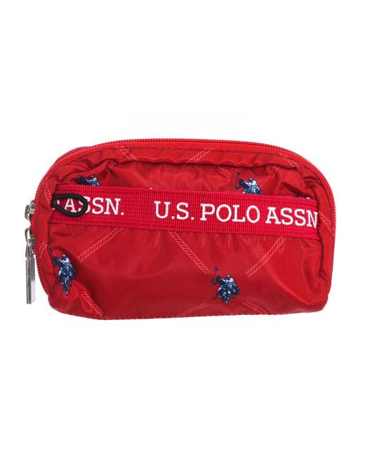 U.S. POLO ASSN. Red Biuyu5394Wiy Toiletry Bag